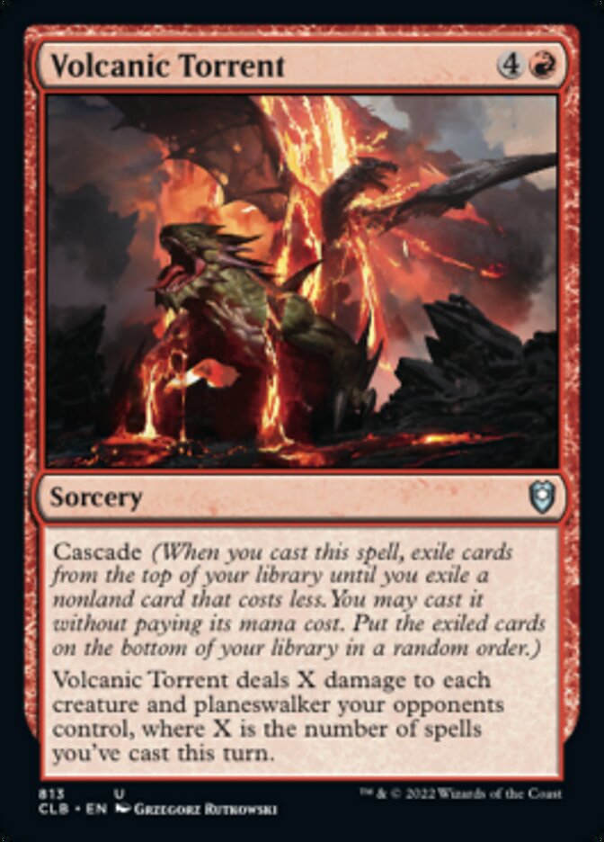 Volcanic Torrent [Commander Legends: Battle for Baldur's Gate] | Eastridge Sports Cards & Games