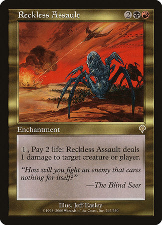 Reckless Assault [Invasion] | Eastridge Sports Cards & Games