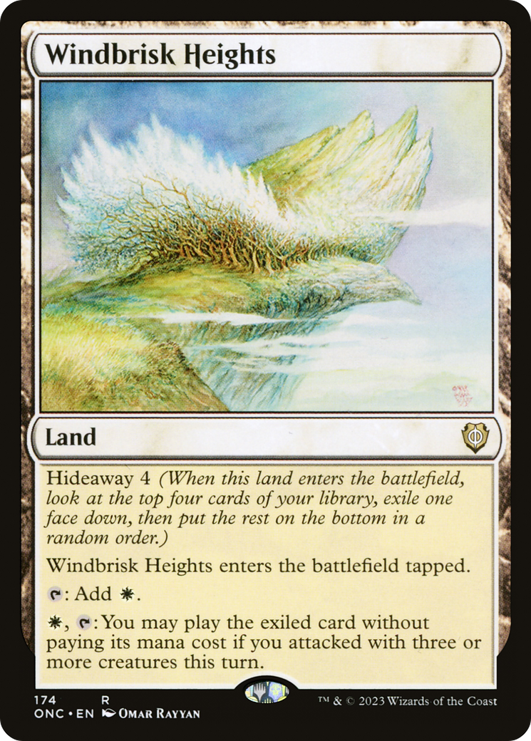 Windbrisk Heights [Phyrexia: All Will Be One Commander] | Eastridge Sports Cards & Games