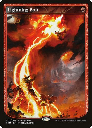 Lightning Bolt [MagicFest 2019] | Eastridge Sports Cards & Games