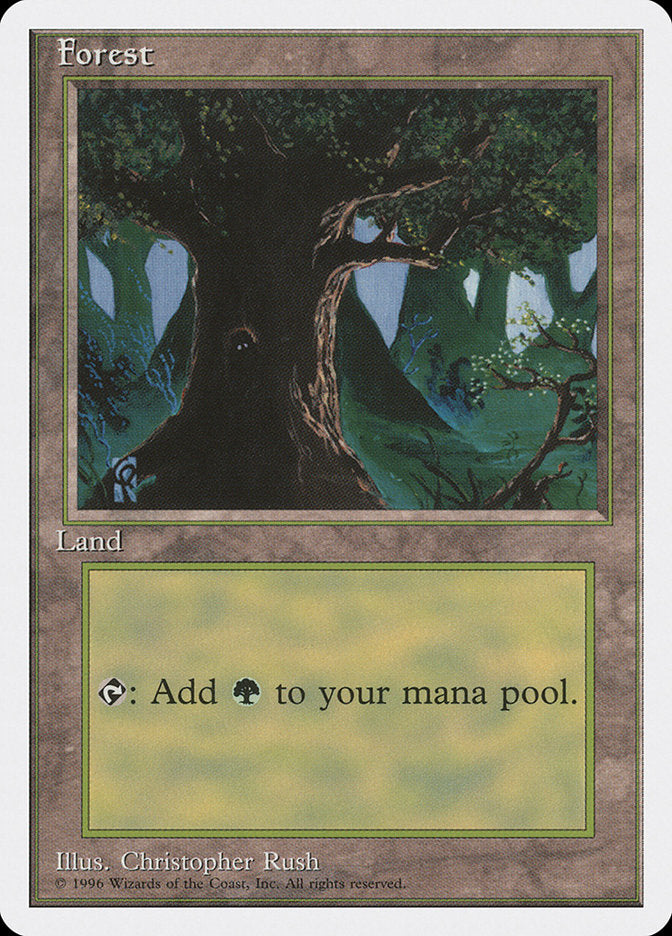 Forest (Creature in Tree Hole) [Introductory Two-Player Set] | Eastridge Sports Cards & Games
