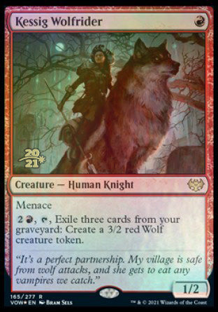 Kessig Wolfrider [Innistrad: Crimson Vow Prerelease Promos] | Eastridge Sports Cards & Games