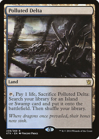 Polluted Delta [Khans of Tarkir] | Eastridge Sports Cards & Games