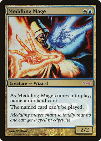 Meddling Mage [Judge Gift Cards 2006] | Eastridge Sports Cards & Games
