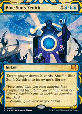 Blue Sun's Zenith (Etched Foil) [Strixhaven Mystical Archive] | Eastridge Sports Cards & Games