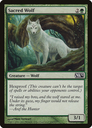Sacred Wolf [Magic 2012] | Eastridge Sports Cards & Games