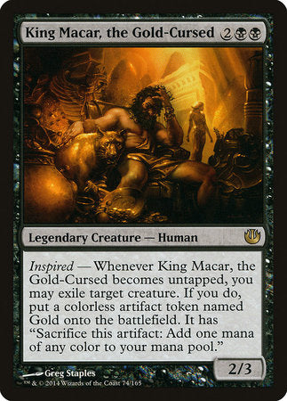 King Macar, the Gold-Cursed [Journey into Nyx] | Eastridge Sports Cards & Games