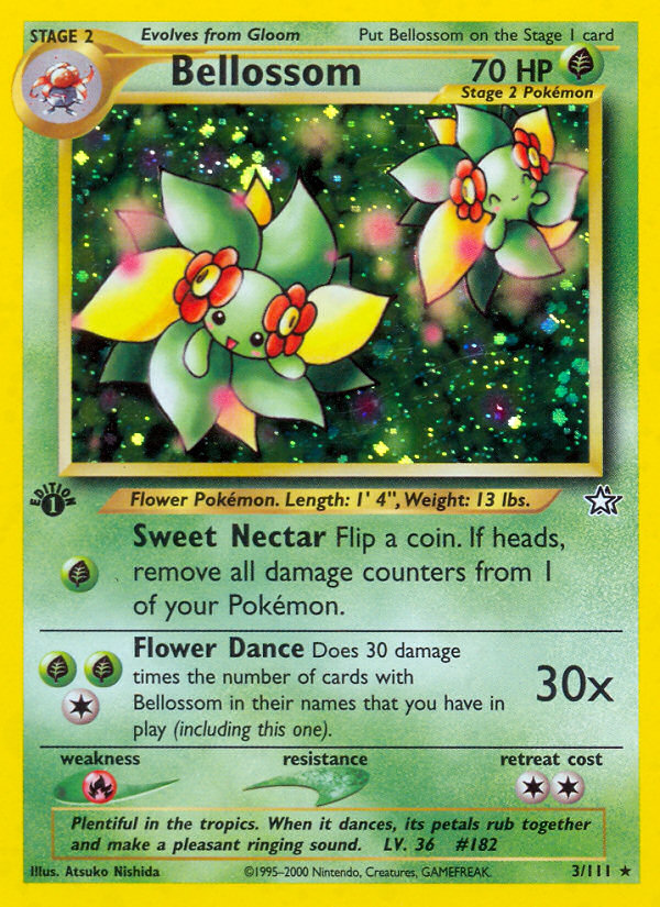 Bellossom (3/111) [Neo Genesis 1st Edition] | Eastridge Sports Cards & Games