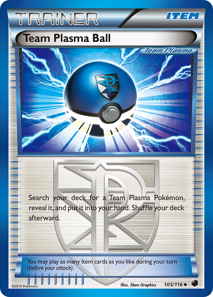 Team Plasma Ball (105/116) [Black & White: Plasma Freeze] | Eastridge Sports Cards & Games