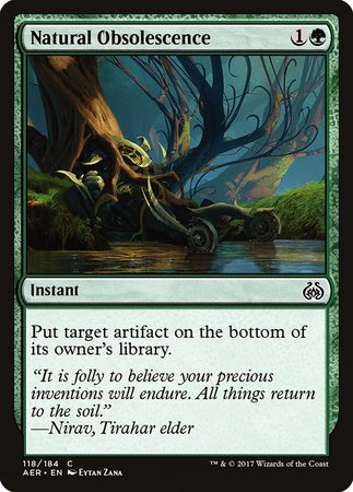 Natural Obsolescence [Aether Revolt] | Eastridge Sports Cards & Games