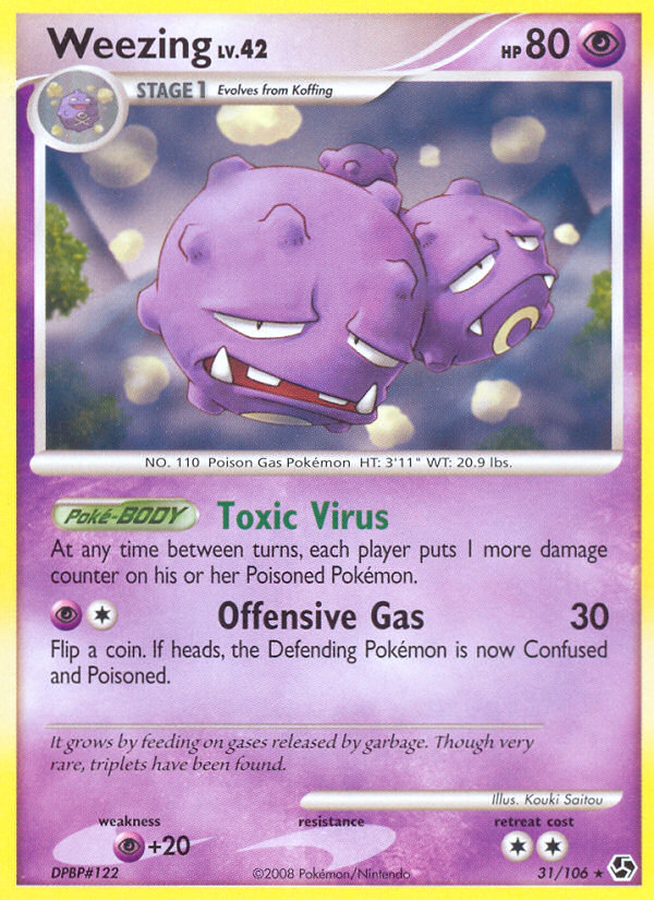 Weezing (31/106) [Diamond & Pearl: Great Encounters] | Eastridge Sports Cards & Games