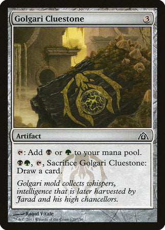 Golgari Cluestone [Dragon's Maze] | Eastridge Sports Cards & Games