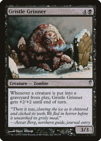 Gristle Grinner [Coldsnap] | Eastridge Sports Cards & Games