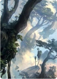 Forest 1 Art Card [Zendikar Rising Art Series] | Eastridge Sports Cards & Games