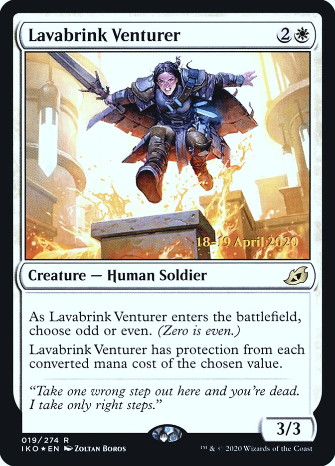 Lavabrink Venturer  [Ikoria: Lair of Behemoths Prerelease Promos] | Eastridge Sports Cards & Games