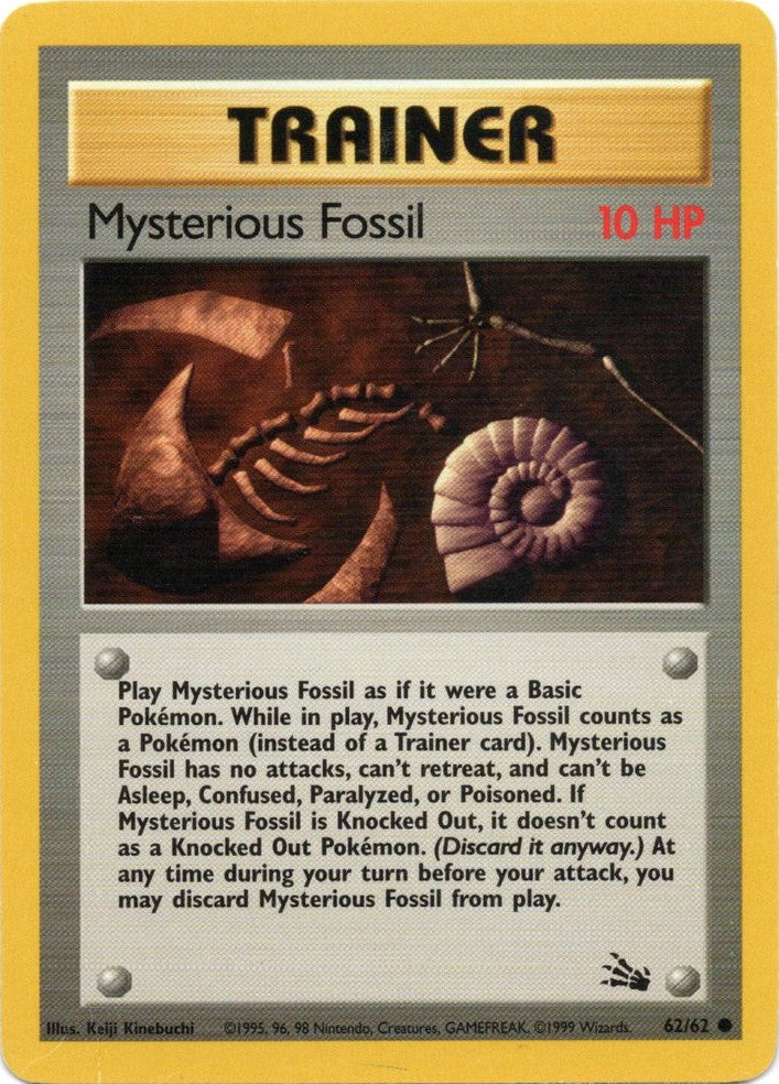 Mysterious Fossil (62/62) [Fossil Unlimited] | Eastridge Sports Cards & Games