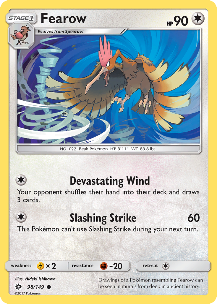 Fearow (98/149) [Sun & Moon: Base Set] | Eastridge Sports Cards & Games