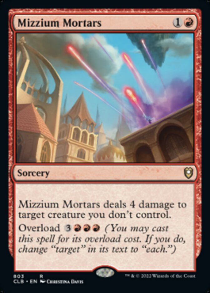 Mizzium Mortars [Commander Legends: Battle for Baldur's Gate] | Eastridge Sports Cards & Games