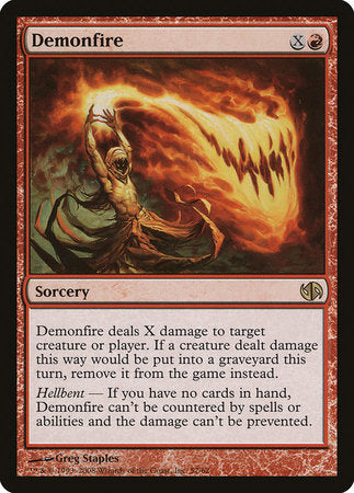 Demonfire [Duel Decks: Jace vs. Chandra] | Eastridge Sports Cards & Games