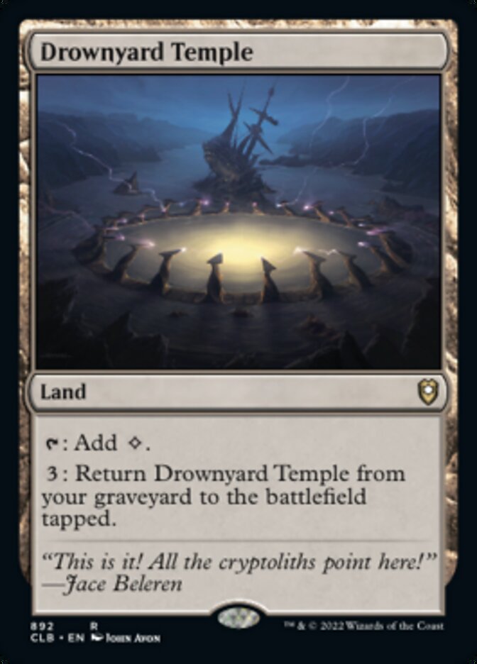 Drownyard Temple [Commander Legends: Battle for Baldur's Gate] | Eastridge Sports Cards & Games