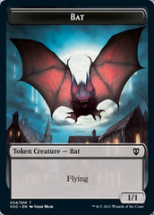 Blood // Bat Double-sided Token [Innistrad: Crimson Vow Commander Tokens] | Eastridge Sports Cards & Games