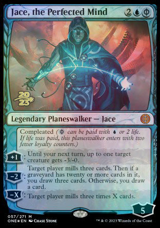 Jace, the Perfected Mind [Phyrexia: All Will Be One Prerelease Promos] | Eastridge Sports Cards & Games