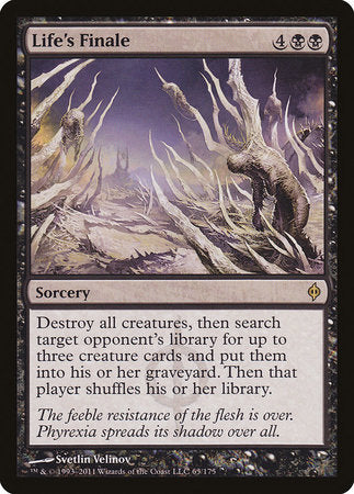 Life's Finale [New Phyrexia] | Eastridge Sports Cards & Games