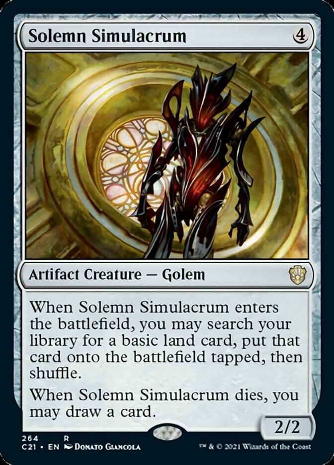 Solemn Simulacrum [Commander 2021] | Eastridge Sports Cards & Games