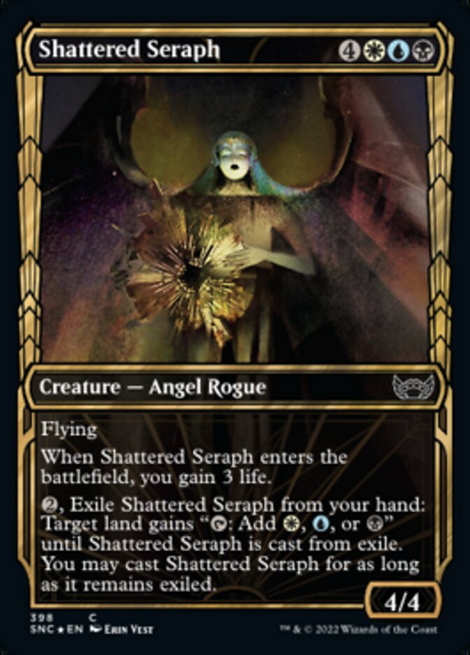 Shattered Seraph (Showcase Golden Age Gilded Foil) [Streets of New Capenna] | Eastridge Sports Cards & Games