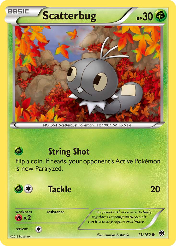Scatterbug (13/162) [XY: BREAKthrough] | Eastridge Sports Cards & Games