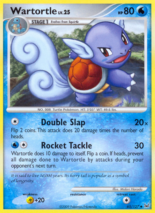 Wartortle (65/127) [Platinum: Base Set] | Eastridge Sports Cards & Games