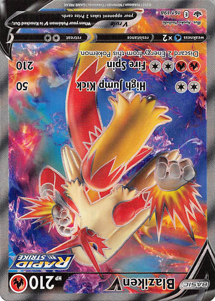 Blaziken V (161/198) [Sword & Shield: Chilling Reign] | Eastridge Sports Cards & Games