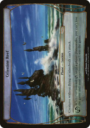 Celestine Reef (Prerelease Promo) [Promotional Planes] | Eastridge Sports Cards & Games