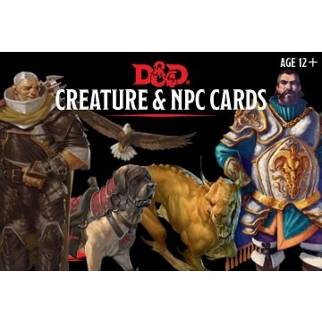 Dungeons & Dragons Creature and NPC Cards | Eastridge Sports Cards & Games