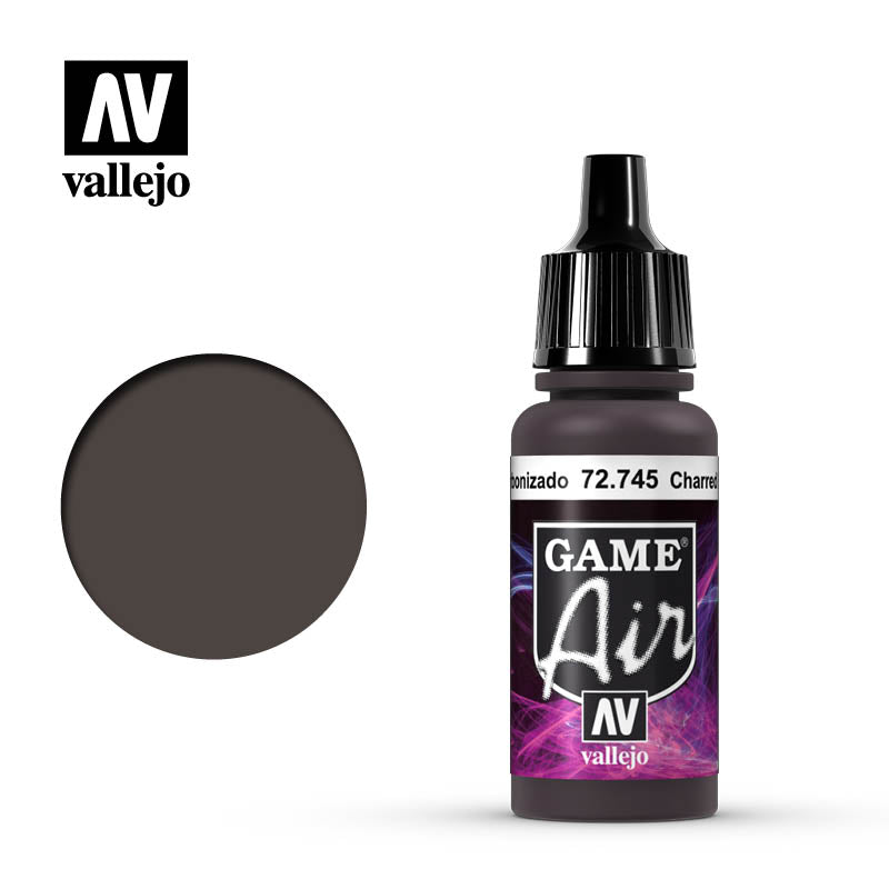 VALLEJO GAME AIR: CHARRED BROWN (17ML) | Eastridge Sports Cards & Games