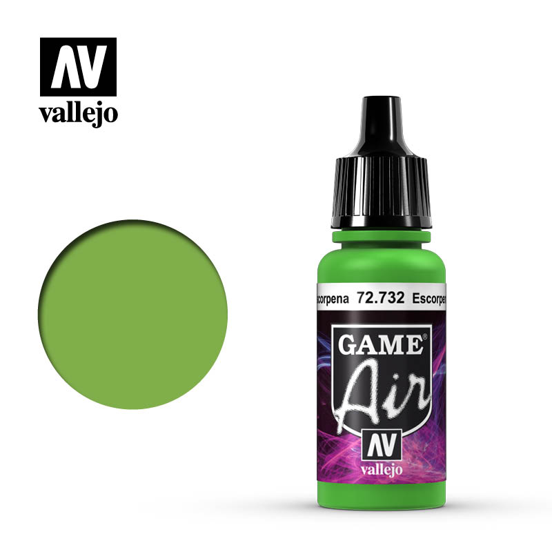 VALLEJO GAME AIR: SCORPY GREEN (17ML) | Eastridge Sports Cards & Games