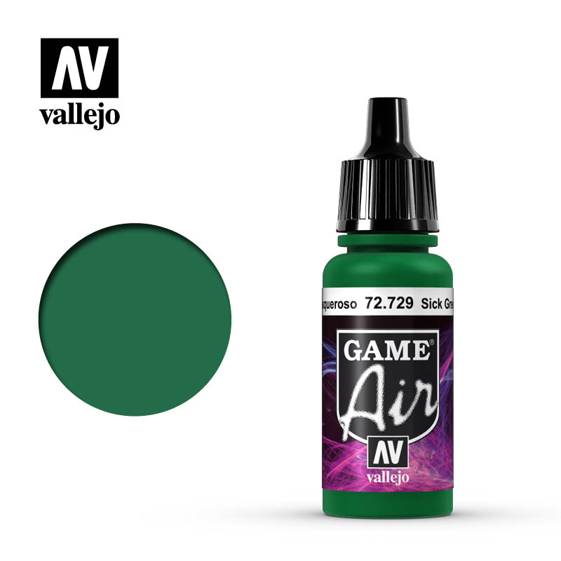 VALLEJO GAME AIR: SICK GREEN (17ML) | Eastridge Sports Cards & Games