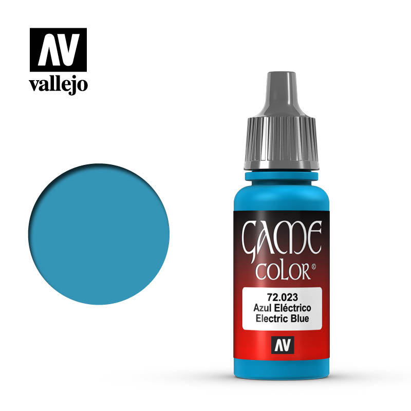 VALLEJO GAME COLOR: ELECTRIC BLUE (17ML) | Eastridge Sports Cards & Games