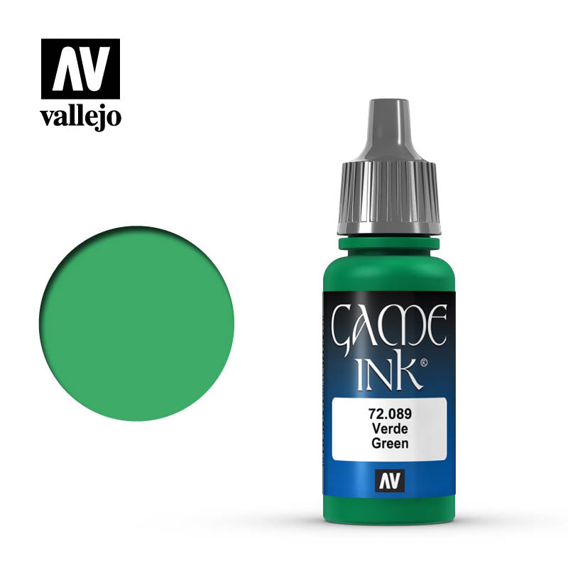 VALLEJO GAME INK: GREEN (17ML) | Eastridge Sports Cards & Games