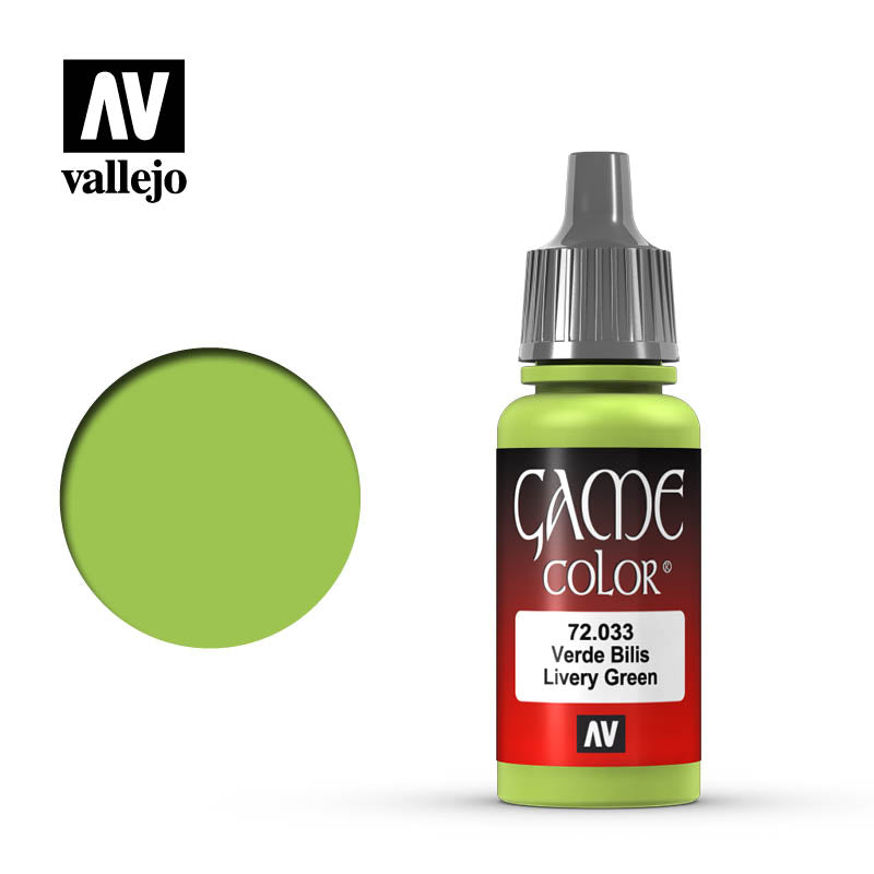 VALLEJO GAME COLOR: LIVERY GREEN (17ML) | Eastridge Sports Cards & Games
