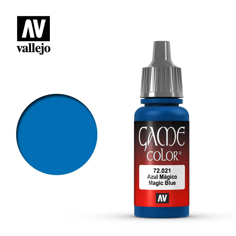 VALLEJO GAME COLOR: MAGIC BLUE (17ML) | Eastridge Sports Cards & Games