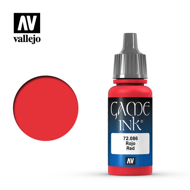 VALLEJO GAME INK: RED (17ML) | Eastridge Sports Cards & Games