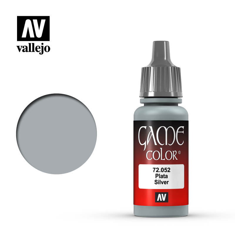 VALLEJO GAME COLOR: SILVER (17ML) | Eastridge Sports Cards & Games