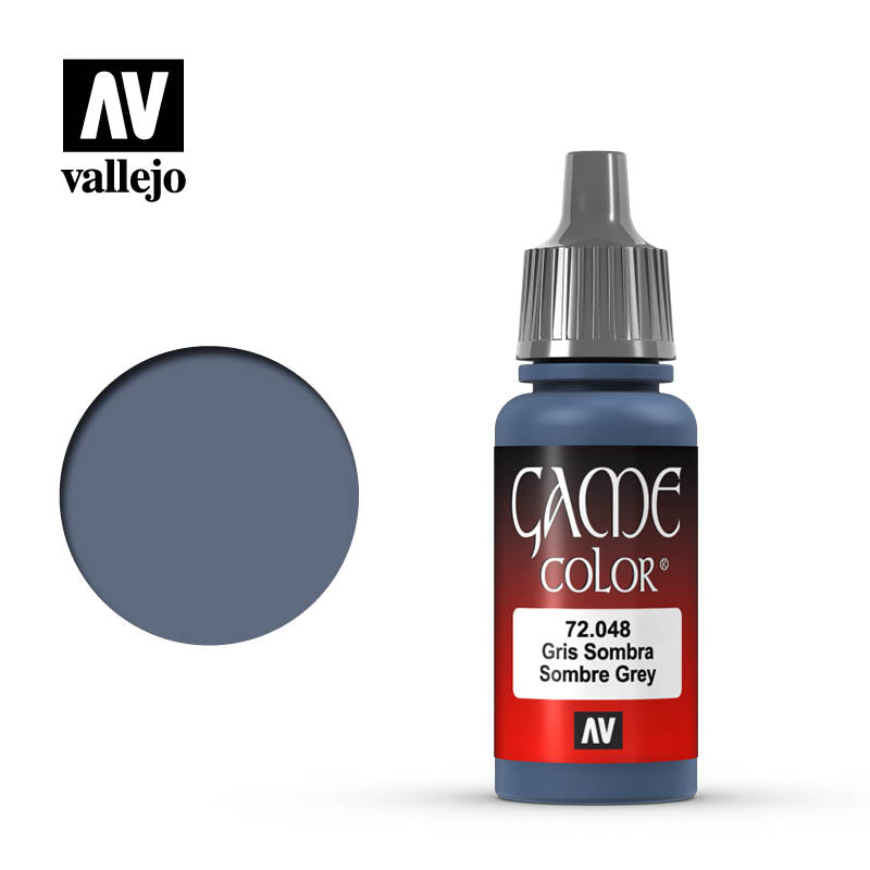 VALLEJO GAME COLOR: SOMBRE GREY (17ML) | Eastridge Sports Cards & Games