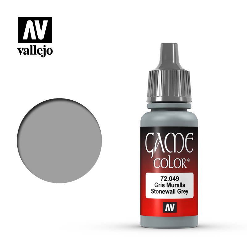 VALLEJO GAME COLOR: STONEWALL GREY (17ML) | Eastridge Sports Cards & Games