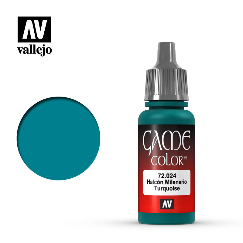 VALLEJO GAME COLOR: TURQUOISE (17ML) | Eastridge Sports Cards & Games