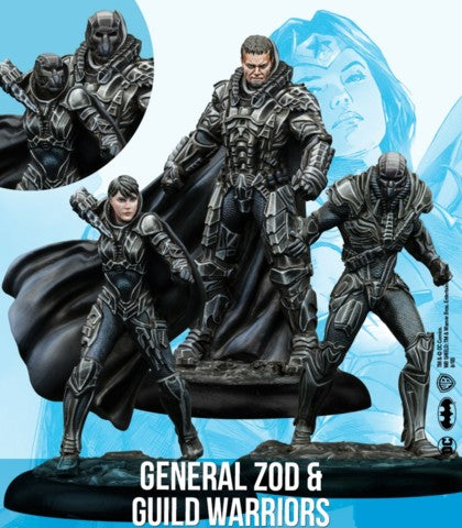 DC Universe Miniatures Game: General Zod & Guild Warriors (Resin) | Eastridge Sports Cards & Games