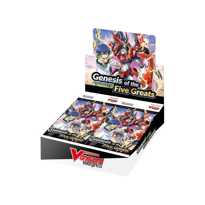 Cardfight!! Vanguard DBT-01 Genesis of the Five Greats Booster Box | Eastridge Sports Cards & Games