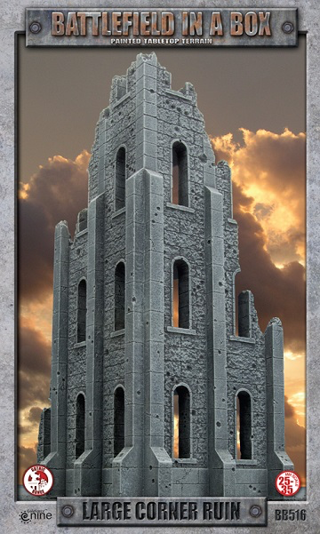 BATTLEFIELD IN A BOX: GOTHIC LARGE CORNER RUIN | Eastridge Sports Cards & Games