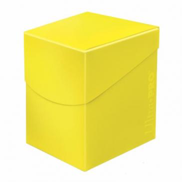 Ultra Pro Eclipse PRO 100+ Lemon Yellow Deck Box | Eastridge Sports Cards & Games